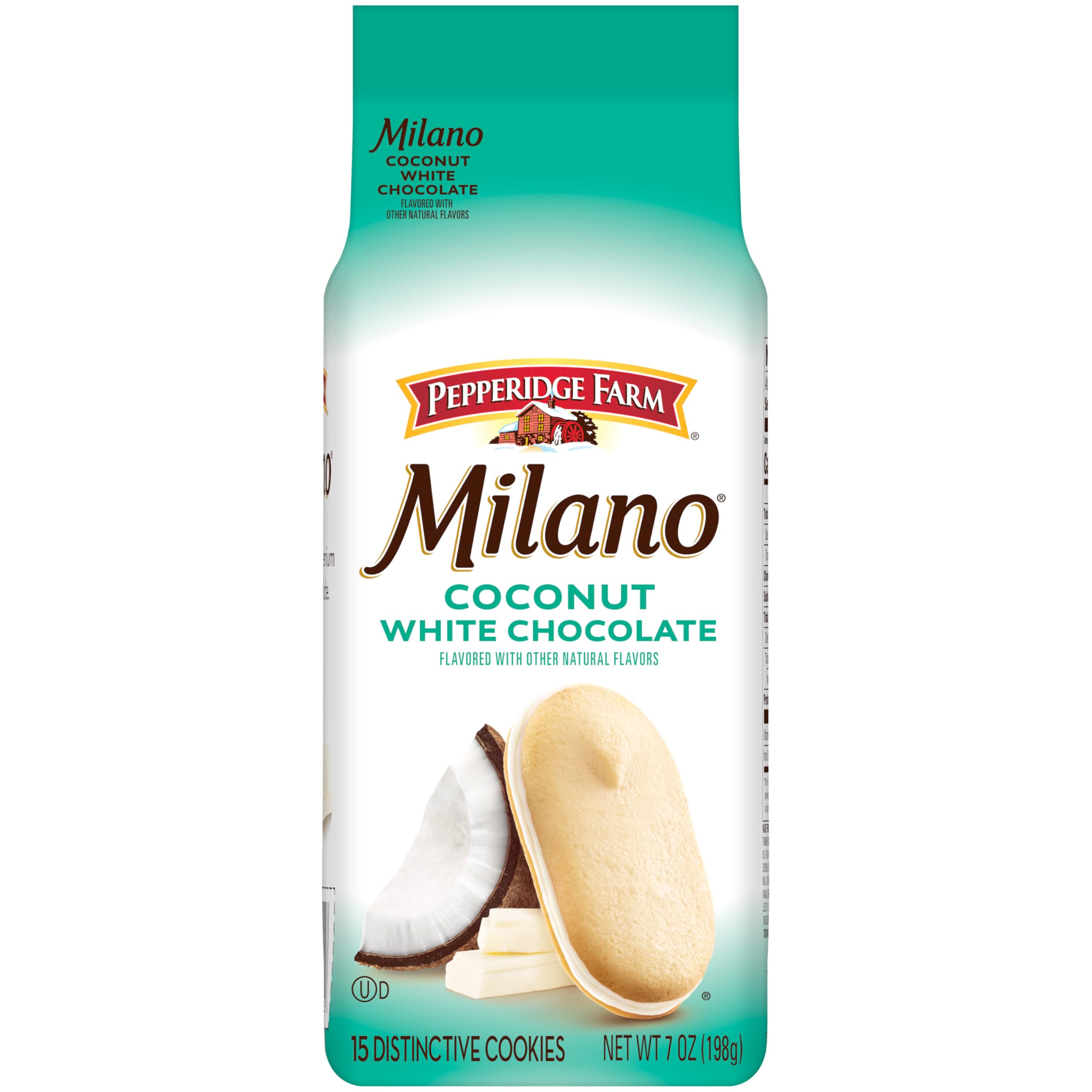 Amazon.com: Pepperidge Farm Milano White Chocolate Coconut